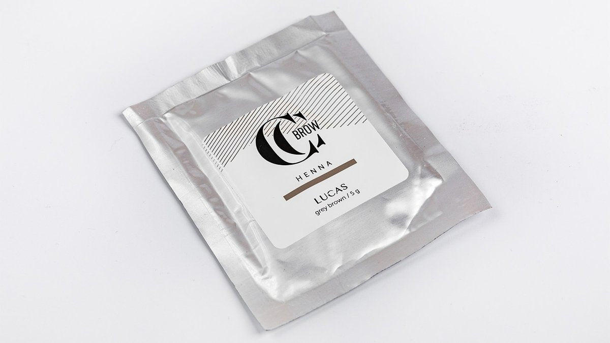 Henna CC Brow Grey Brown Sachet