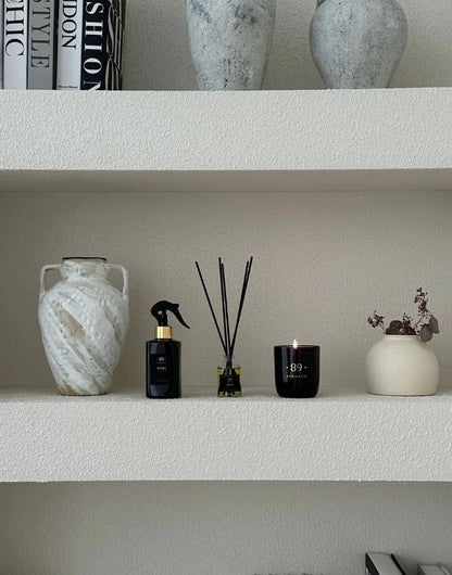 Aromatic89 - Set: Home Scent, Spray, Candle