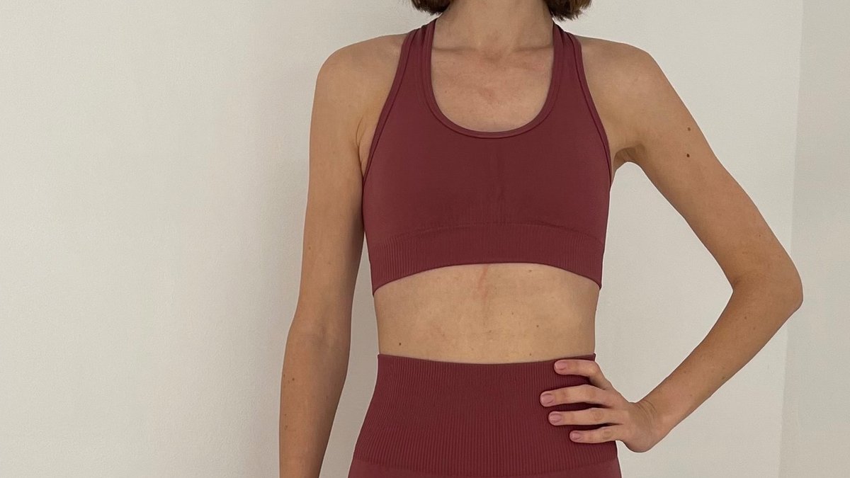 MOVE by VE Sport Bra / Red Brick
