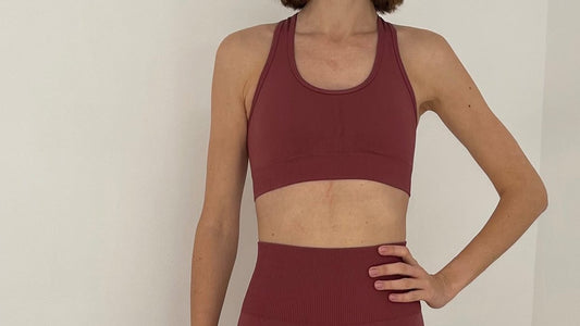 MOVE by VE Sport Bra / Red Brick