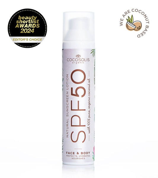 Cocosolis - Organic Sunscreen Lotion SPF 50