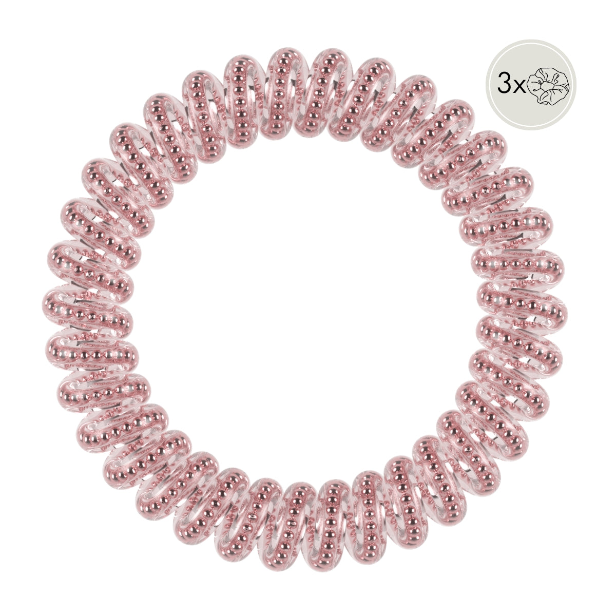 Invisibobble - Slim Hair Spiral Pink Monocle