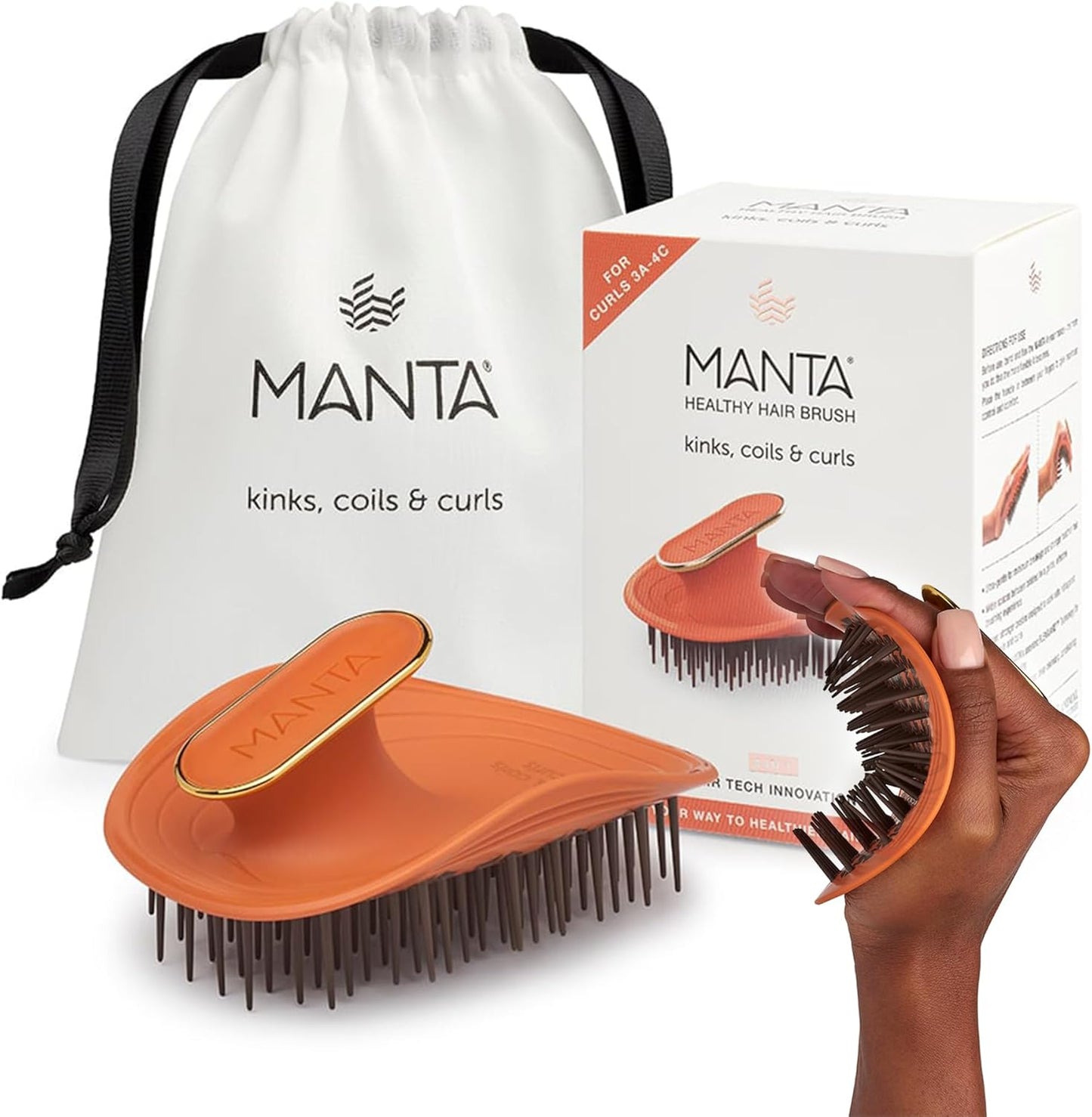 Manta - Manta Curls Anti-Breakage Hair Brush
