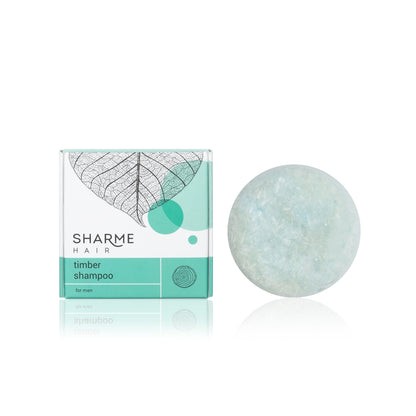 Sharme Hair - Natural Solid Shampoo Timber for men