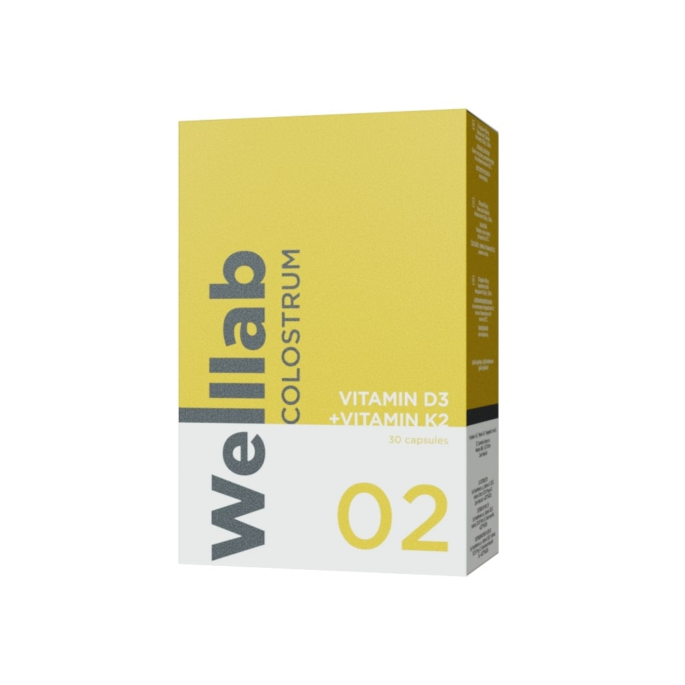 WELLLAB - Colostrum Vitamin D3 + K2